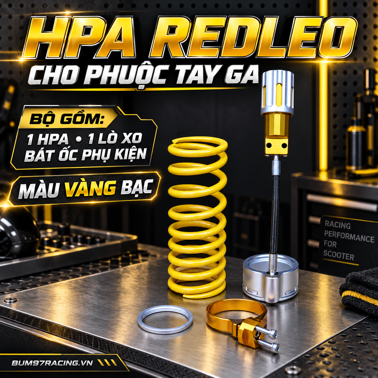 HPA REDLEO CHO PHUỘC TAY GA