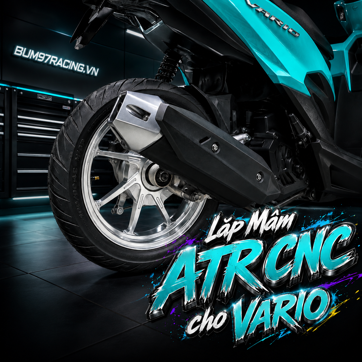 MÂM ATR CNC CHO VARIO AIR BLADE