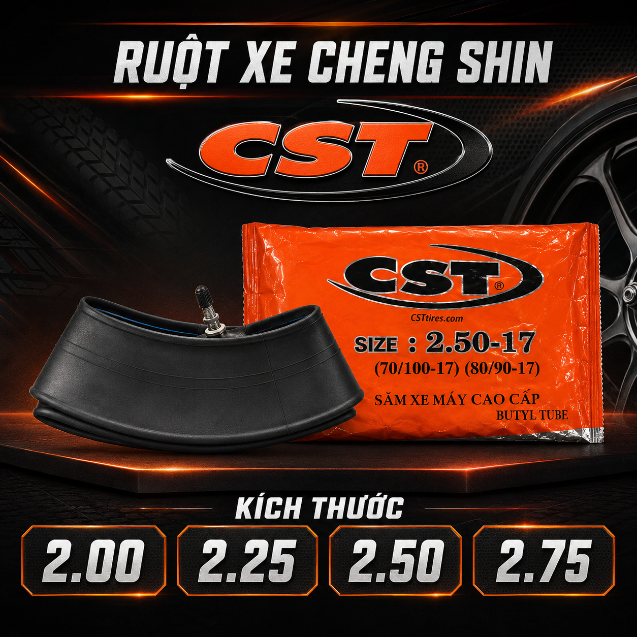 Ruột Xe Máy Chengshin