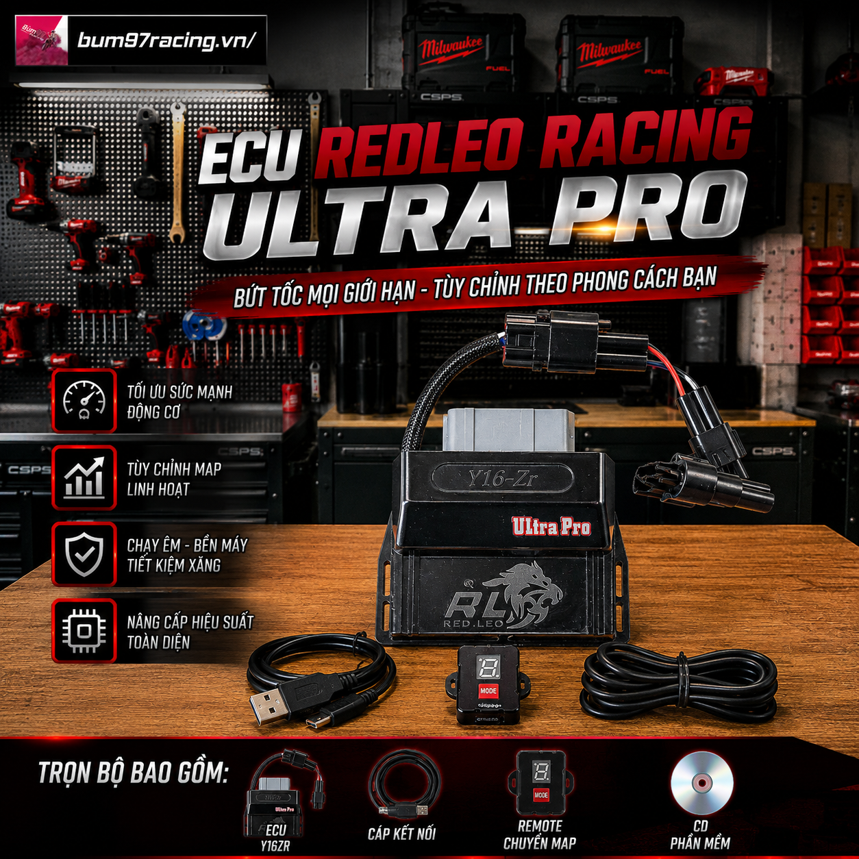 Ecu Redleo Racing ULTRA PRO