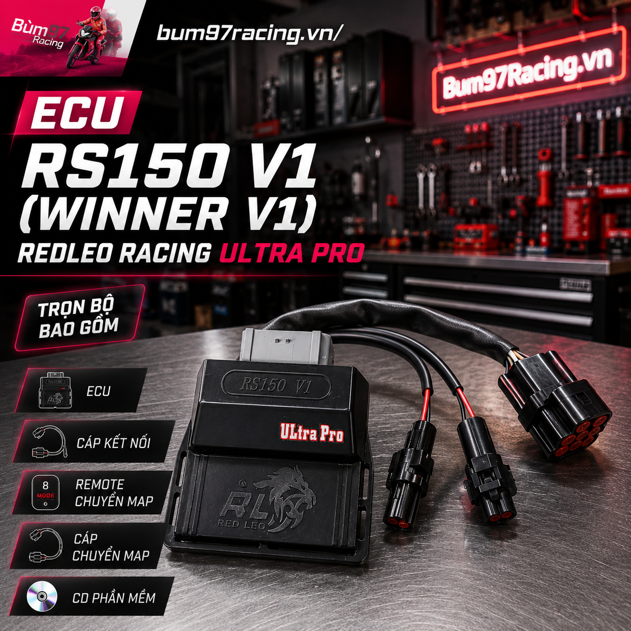 Ecu Redleo Racing ULTRA PRO