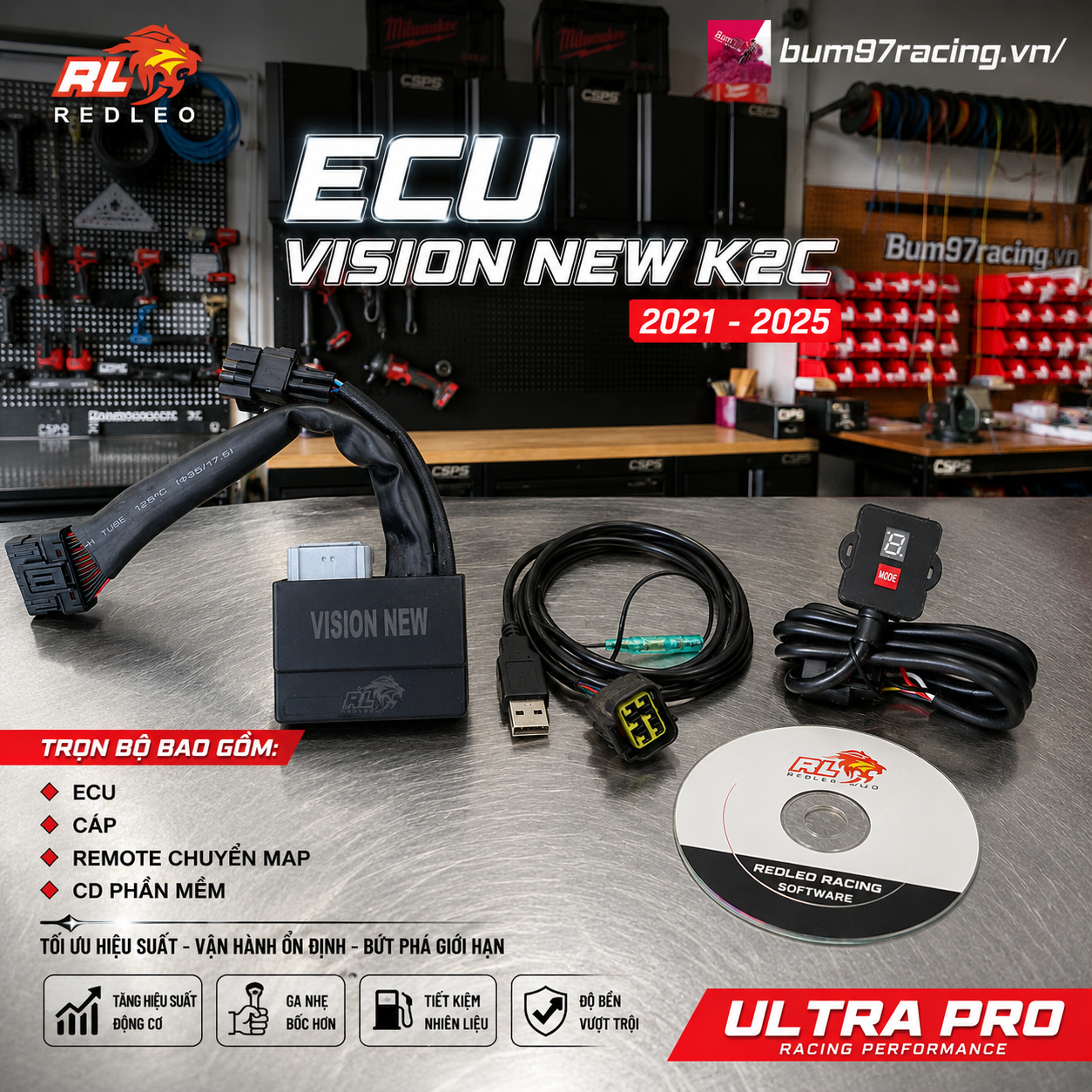 Ecu Redleo Racing ULTRA PRO