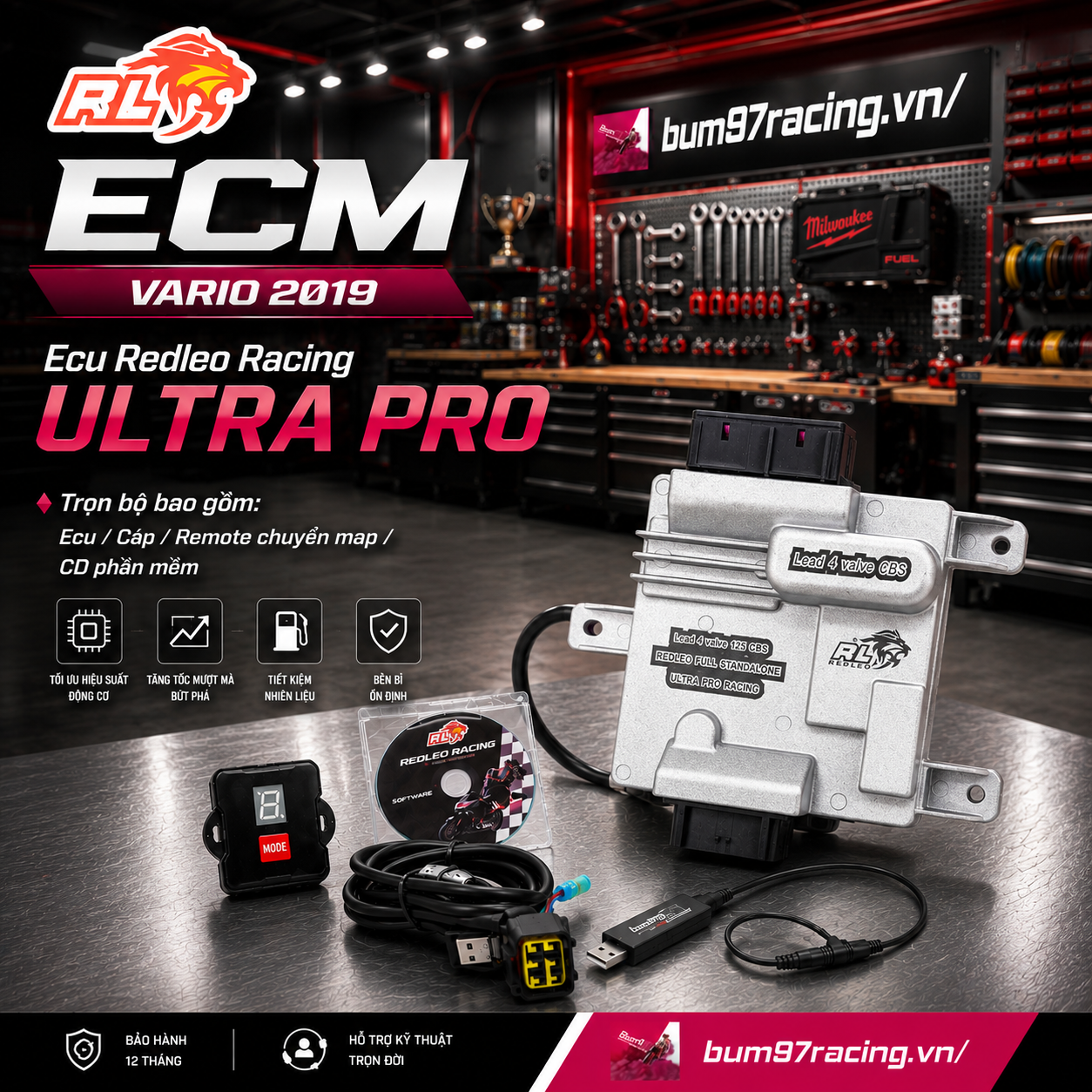 Ecu Redleo Racing ULTRA PRO