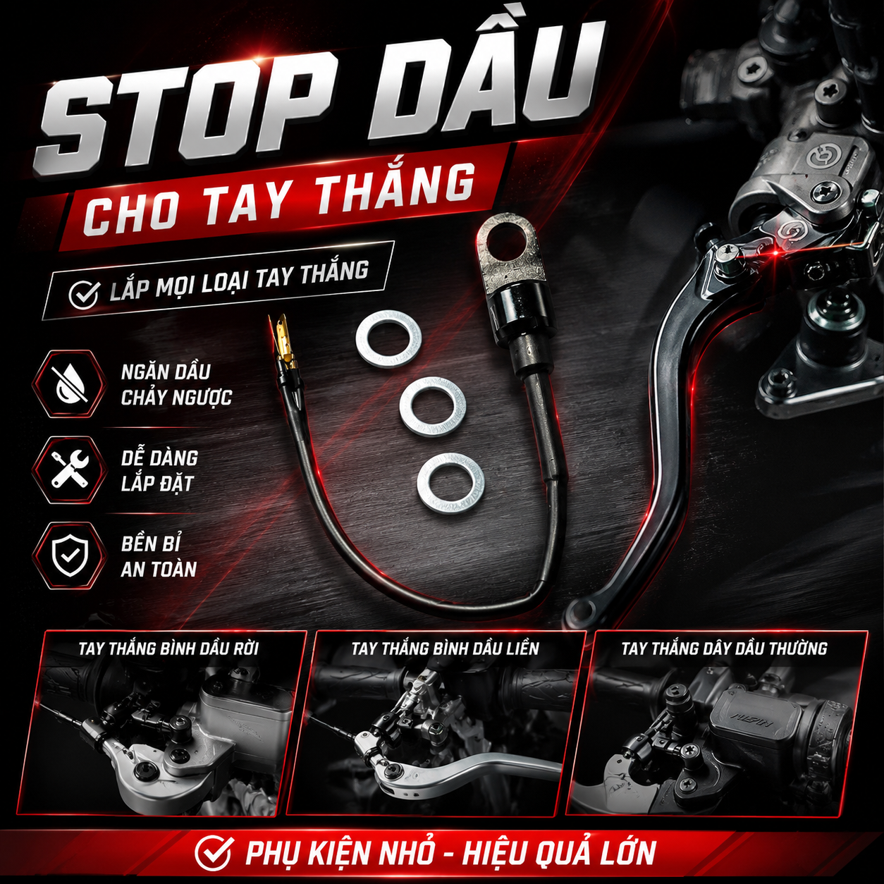 Cảm Biến Áp Suất Dầu Phanh ( Stop Thắng )