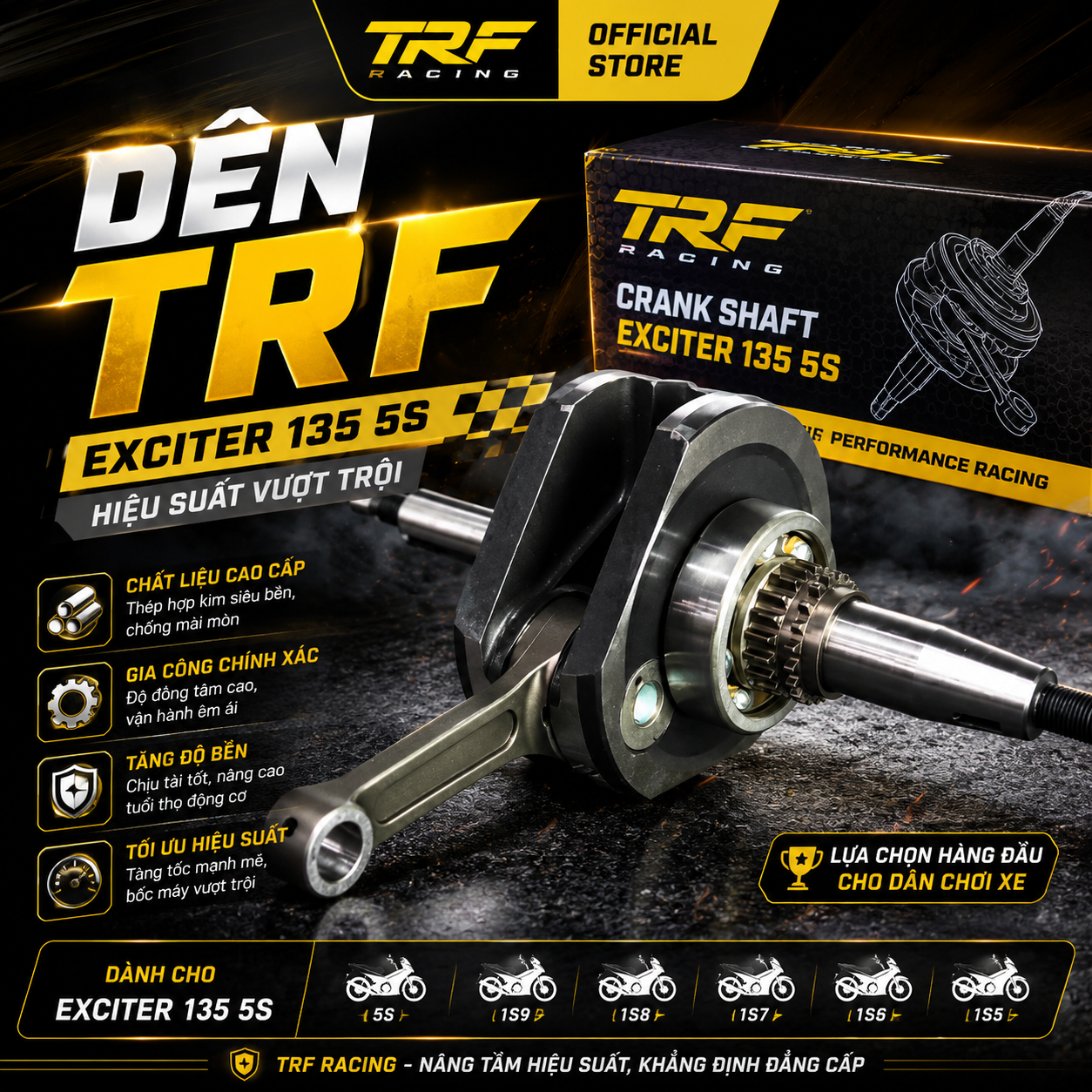 Dên TRF EXCITER 135 5S