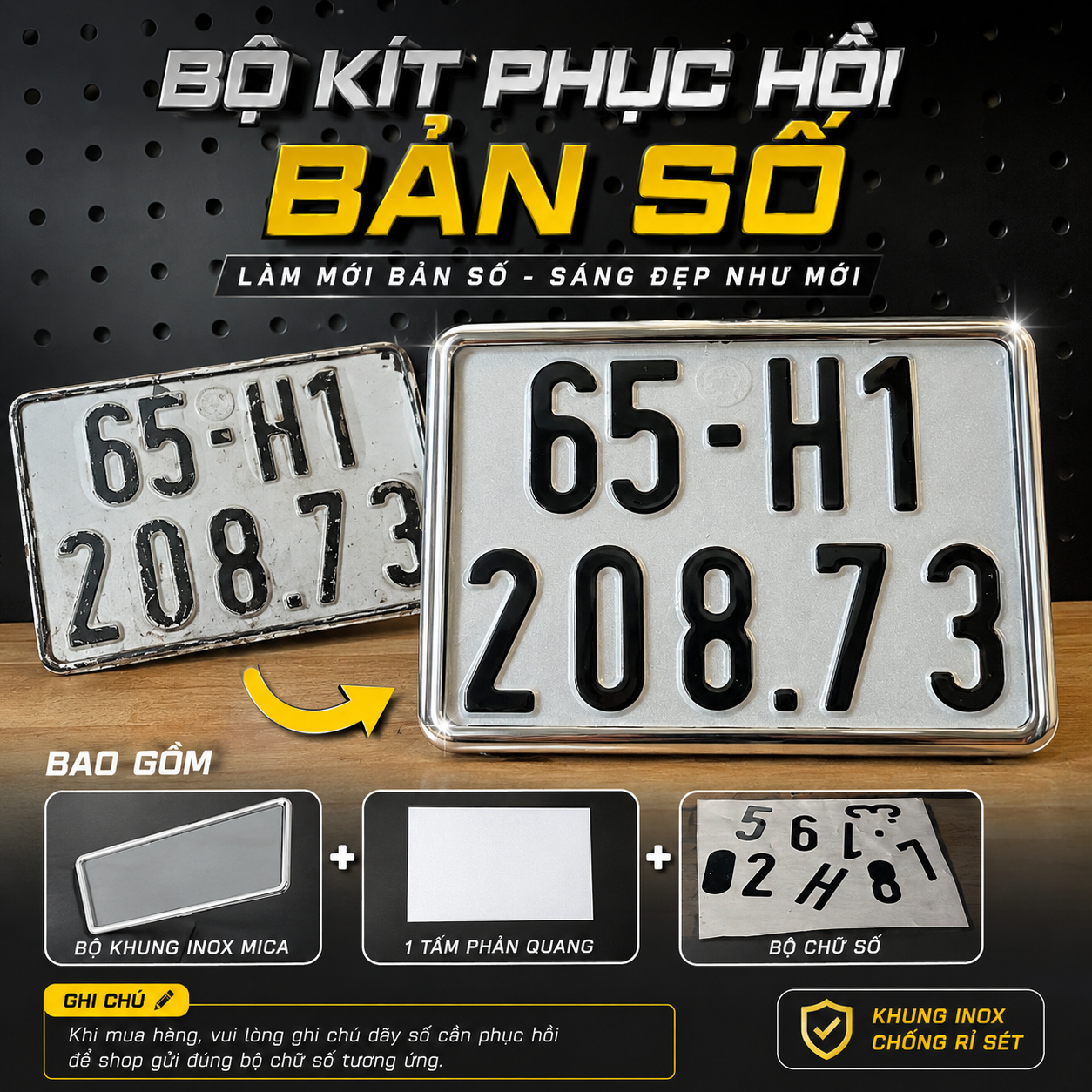 Bộ Kít Phục Hồi Bản Số