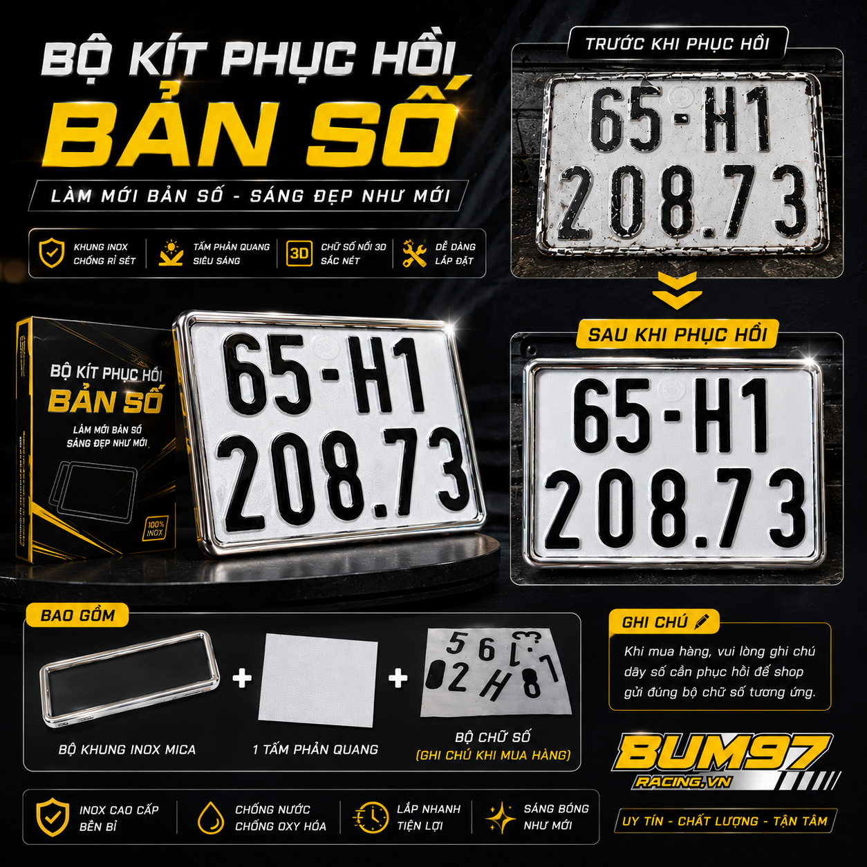 Bộ Kít Phục Hồi Bản Số