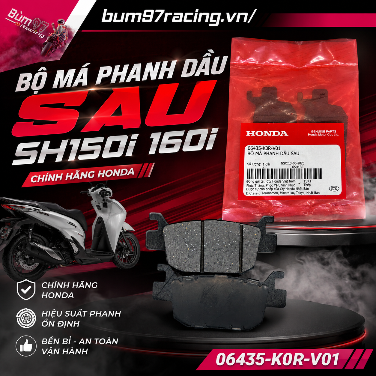 Bố Thắng SH 150i 160i