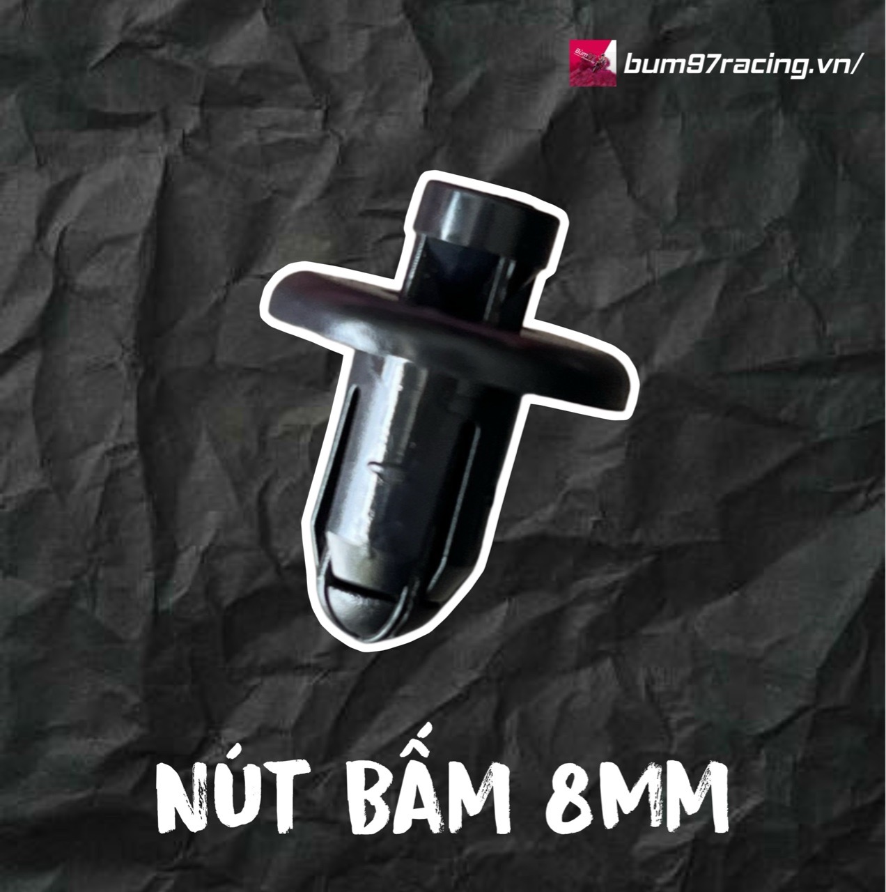 Nút Bấm Nhựa 8mm