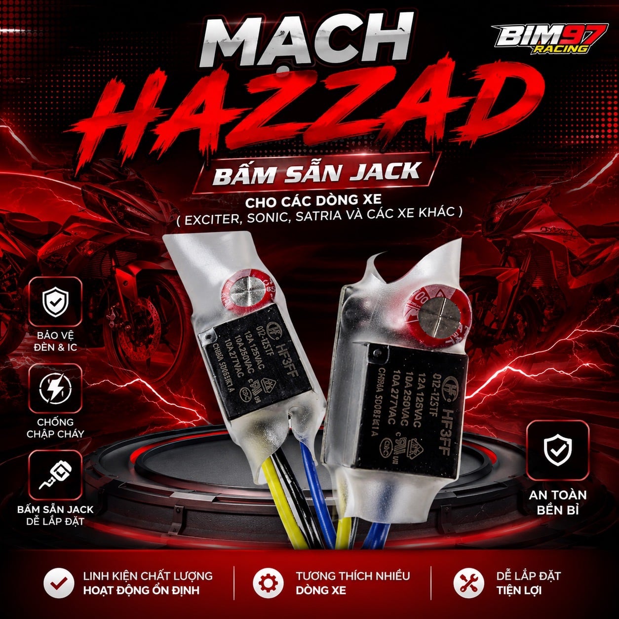 Mạch HAZZAD ƯU TIÊN