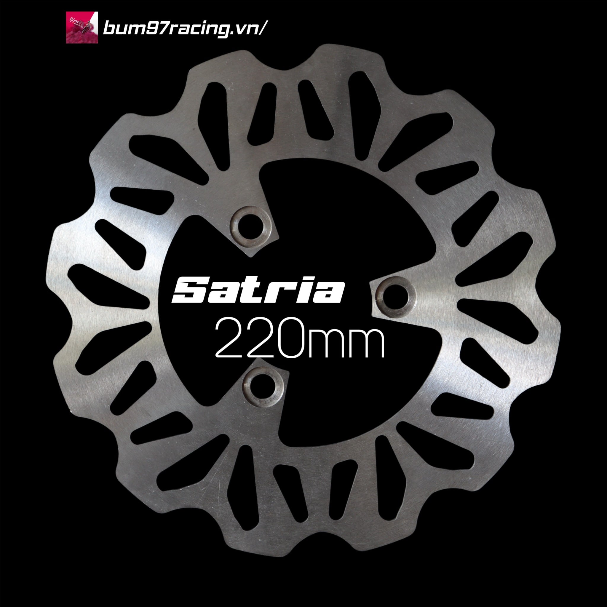 Đĩa Sau Satria Raider 220mm CNC