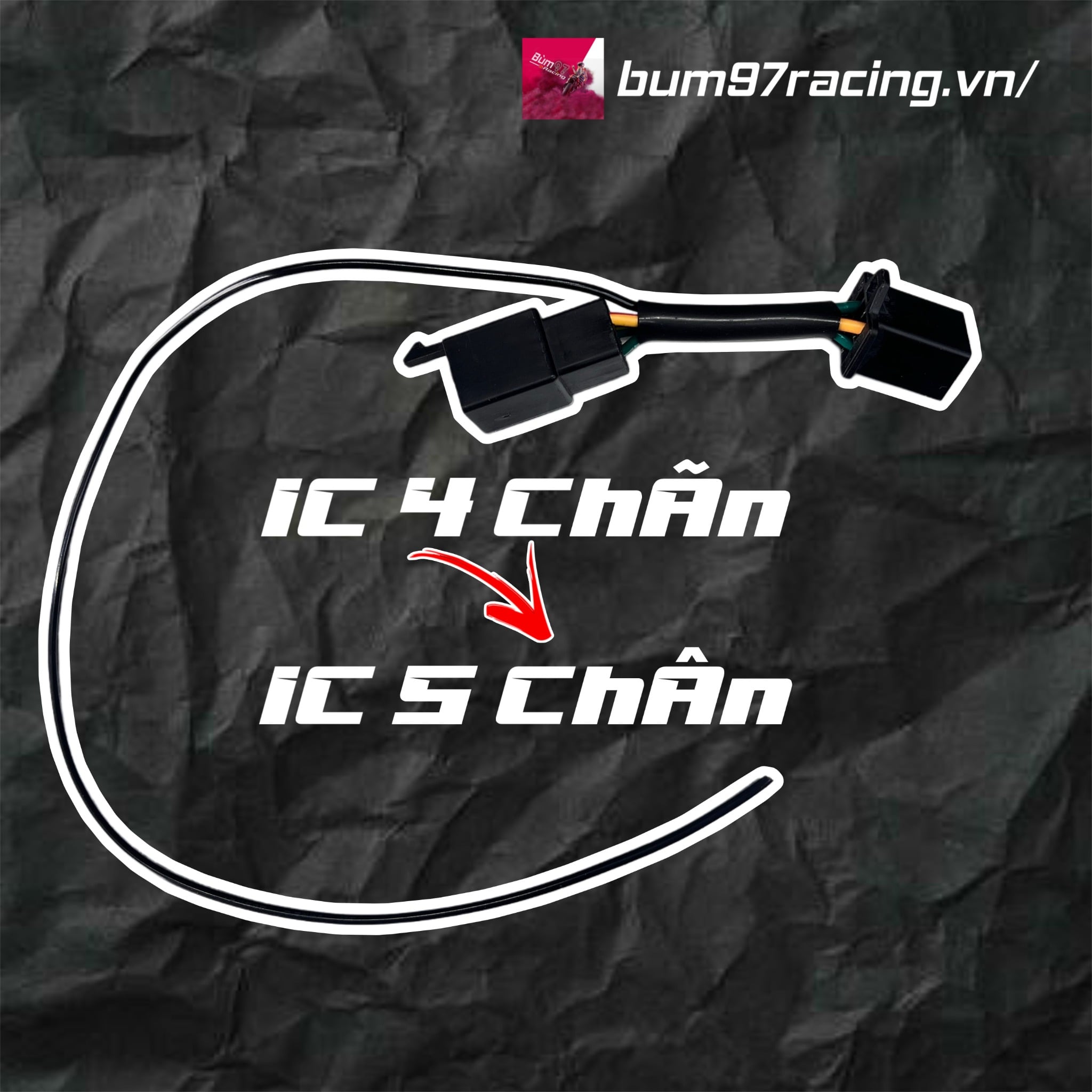 Dây Ghim Chuyển Đầu IC WAVE 110 (Lửa Bình) -> WAVE 100