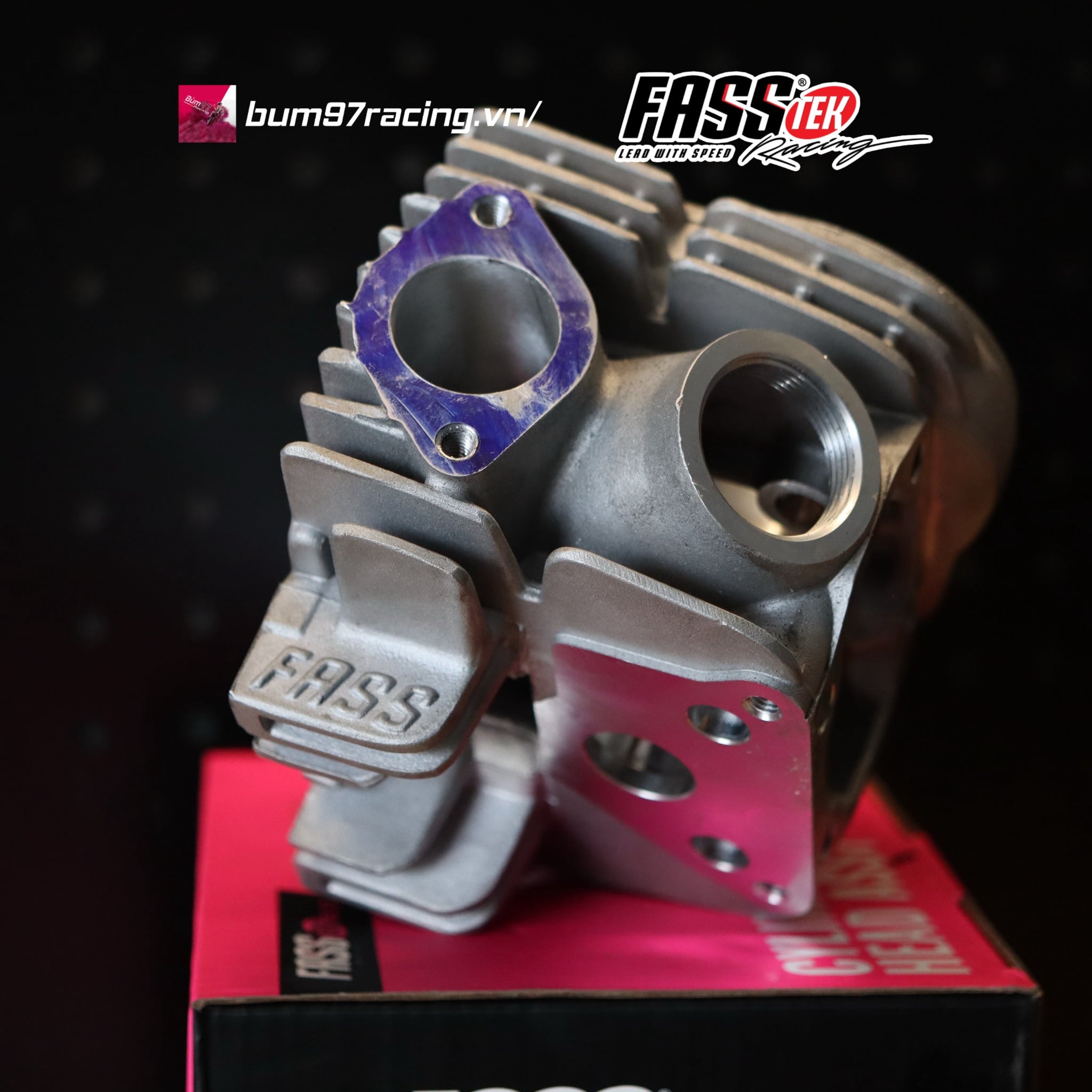 VỎ ĐẦU FASSTEK RACING WAVE 2V