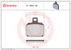 Bố Thắng Brembo Heo 2 PIS P2.34 - Heat Shield
