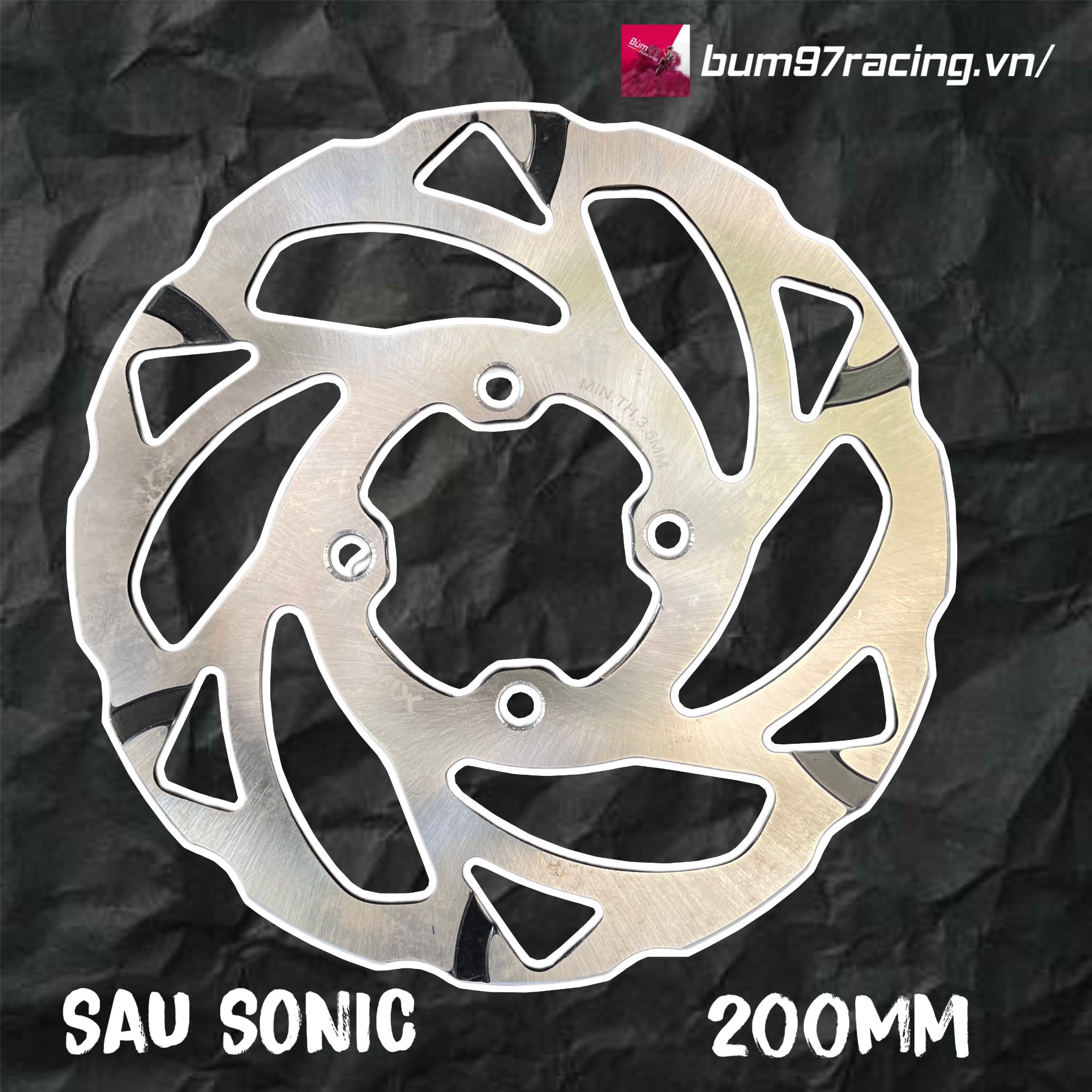 Đĩa X1R 200mm Sau SONIC