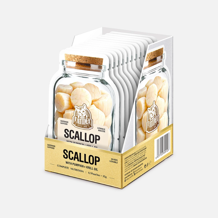 Pate Catidea Cho Mèo Làm Từ Thịt Thật Cao Cấp Cùng Dầu Nhuyễn Thể Krill Oil