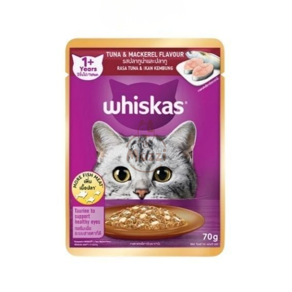 Pate cho mèo Whiskas Gói 80gr