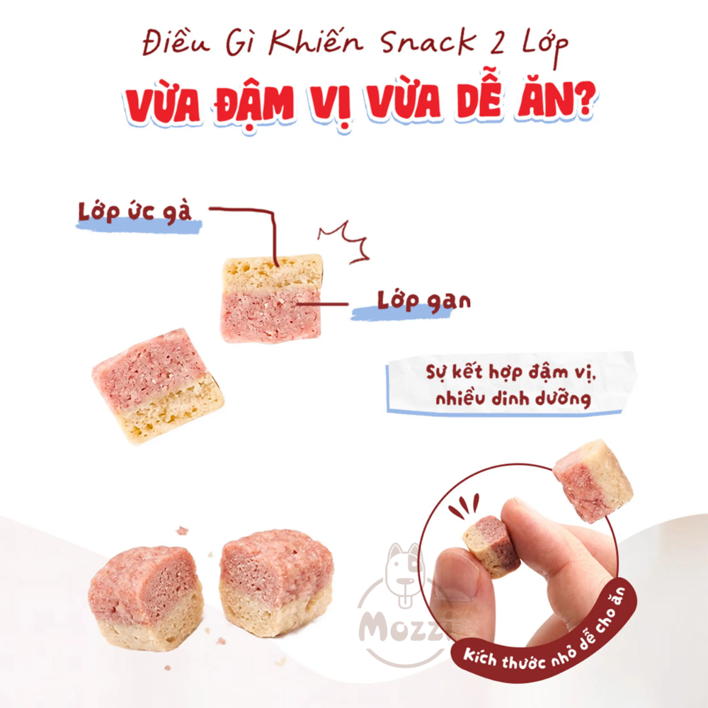 Snack Gà Viên Cao Cấp Cho Chó Doggyman Restaurant