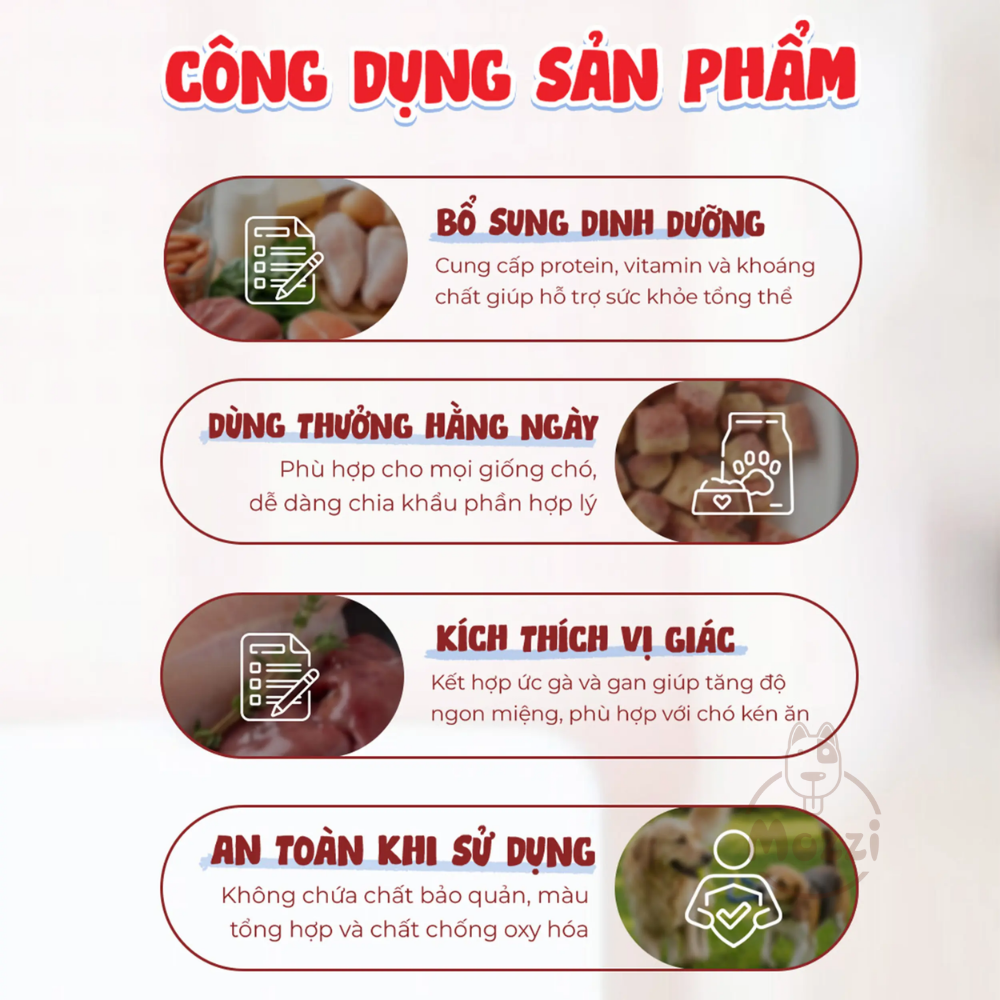 Snack Gà Viên Cao Cấp Cho Chó Doggyman Restaurant