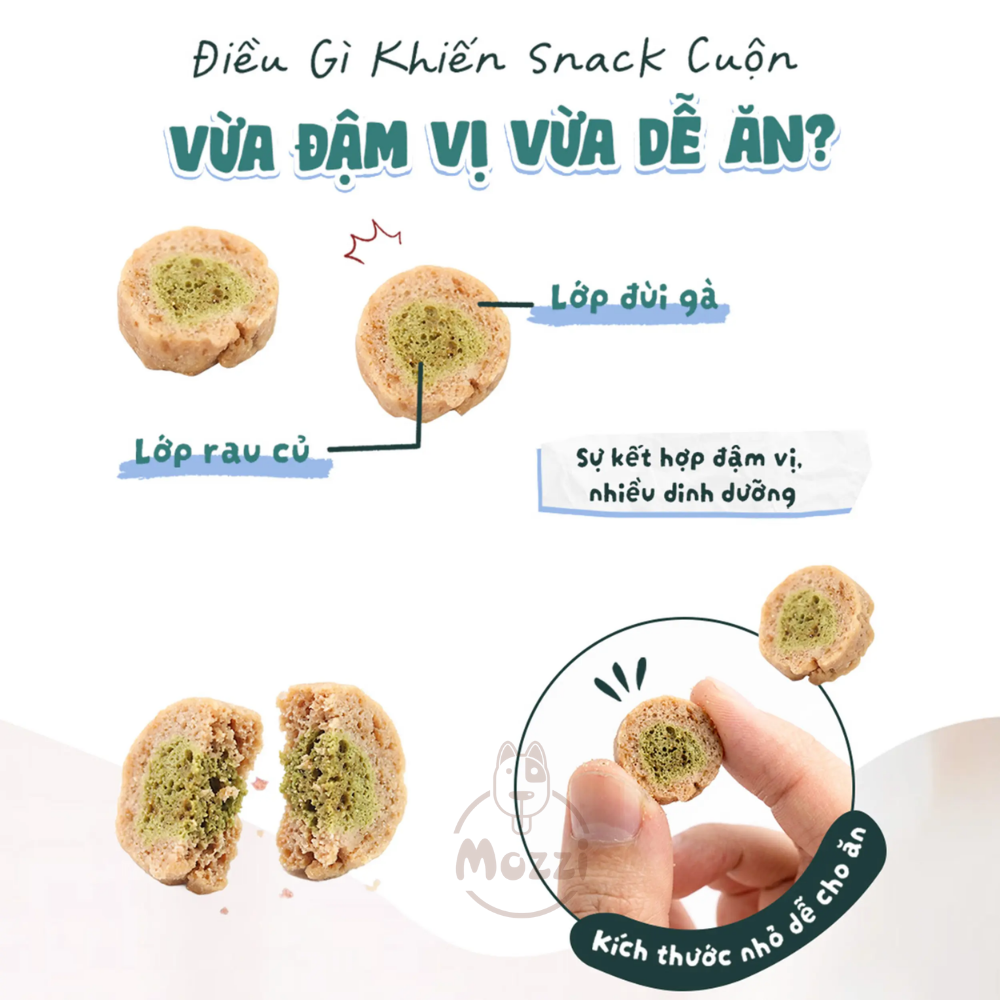 Snack Gà Viên Cao Cấp Cho Chó Doggyman Restaurant