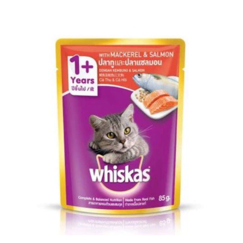 Pate cho mèo Whiskas Gói 80gr