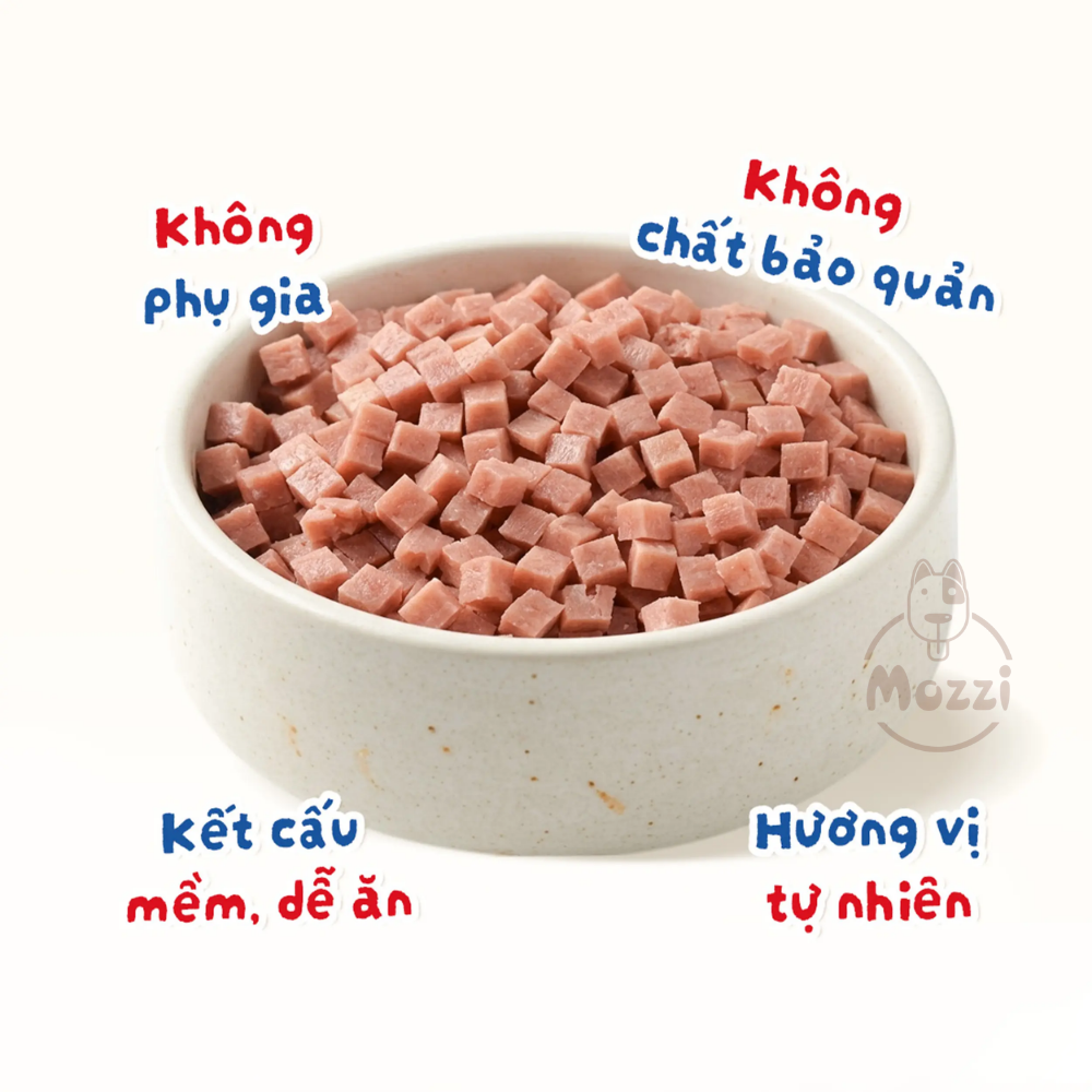 Snack Thưởng Viên Thịt Mềm Cho Chó Doggyman