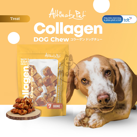  Snack cho chó Gặm sạch răng Collagen Altimate gói 90gr 