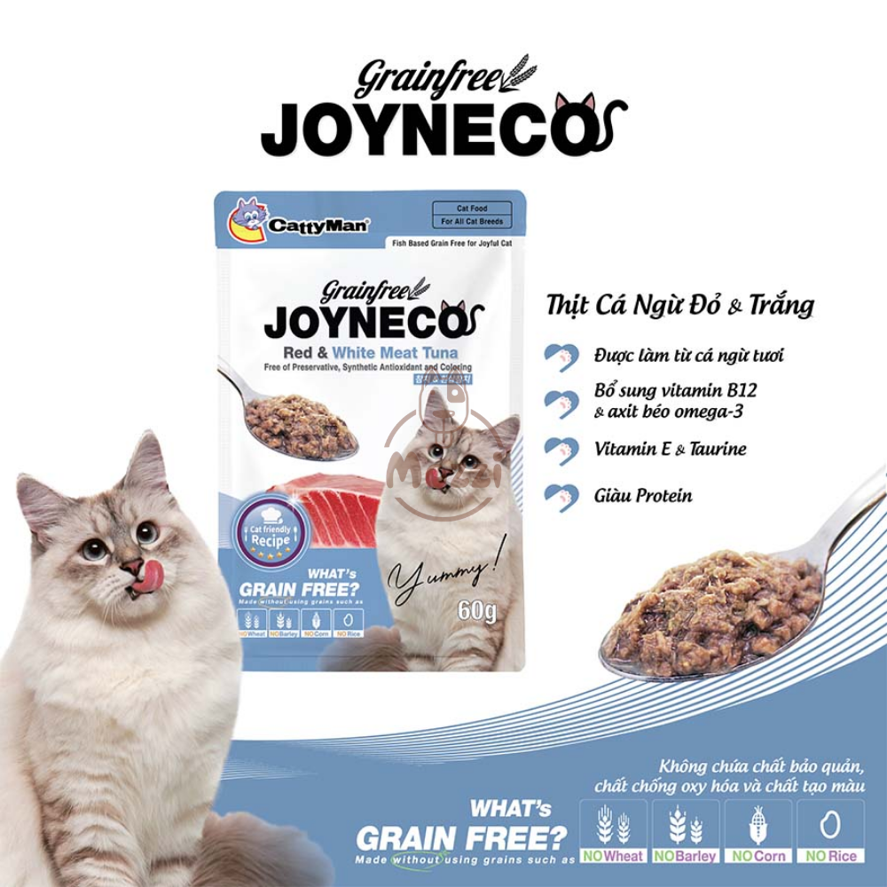 Pate Joyneco Cá Ngừ Tươi Cho Mèo 60gr