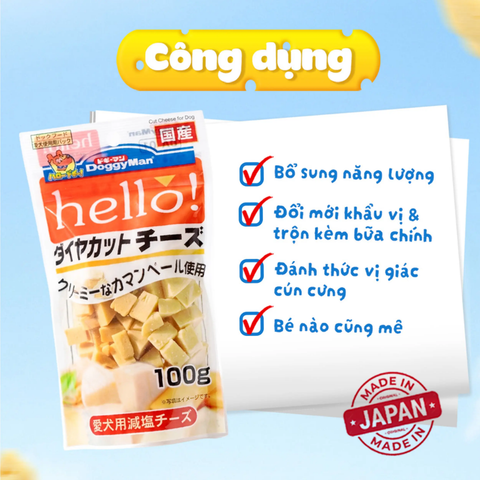 Snack Phô Mai Viên | Phô Mai Viên Rau Củ Cho Chó Doggyman