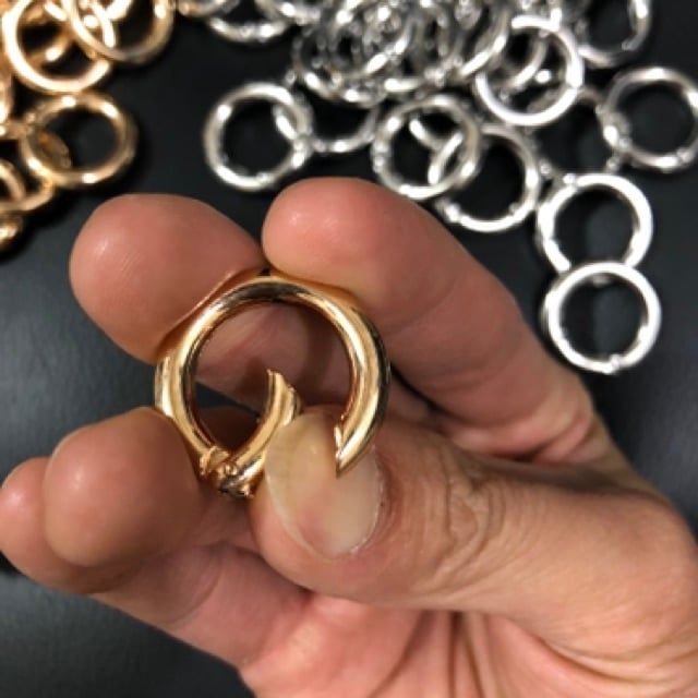 Khoen tròn mở cao cấp (Lòng khoen 1.7cm)