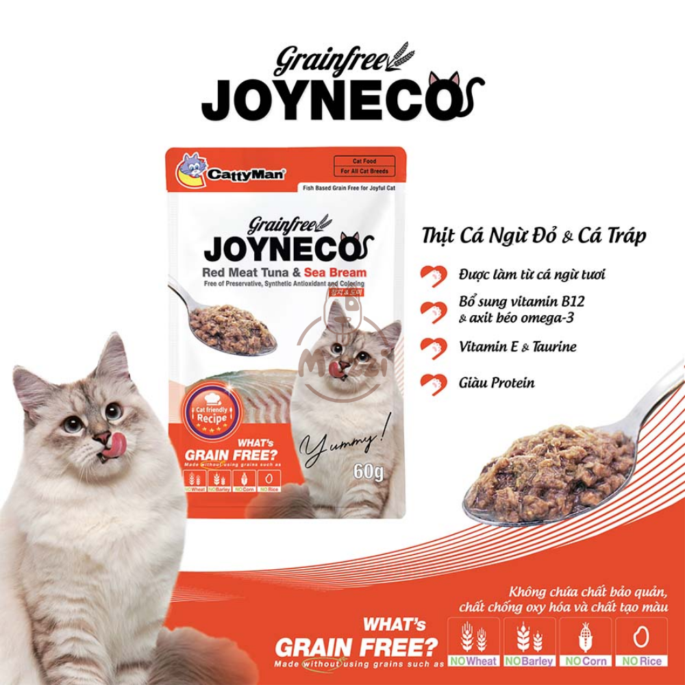 Pate Joyneco Cá Ngừ Tươi Cho Mèo 60gr