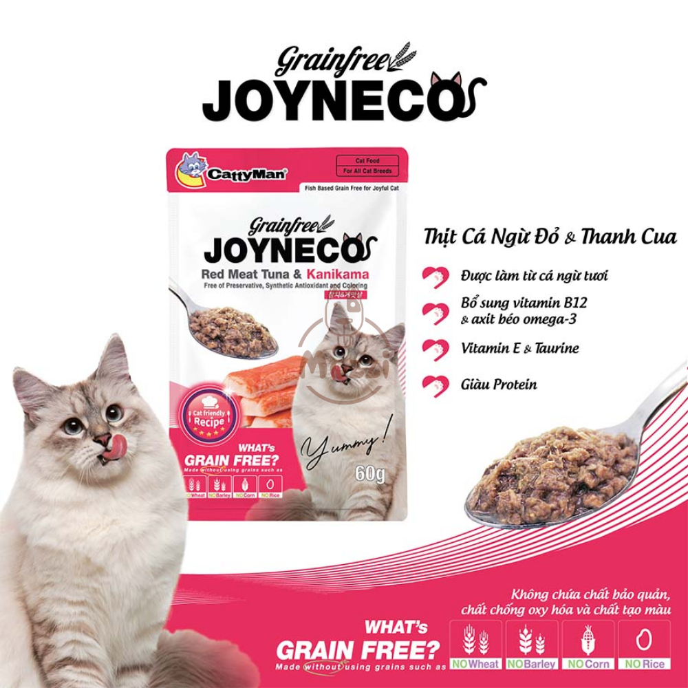 Pate Joyneco Cá Ngừ Tươi Cho Mèo 60gr