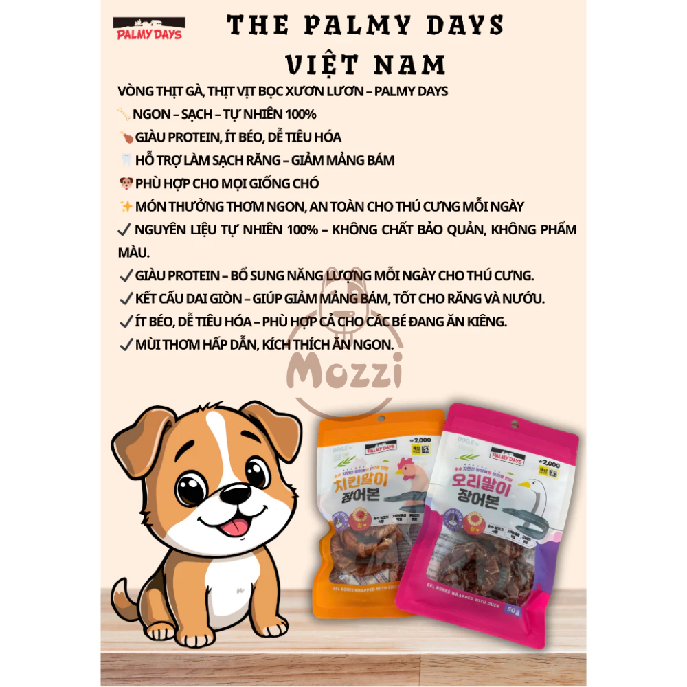 Vòng thịt cuốn xương lương Palmy Days