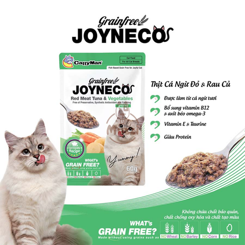 Pate Joyneco Cá Ngừ Tươi Cho Mèo 60gr