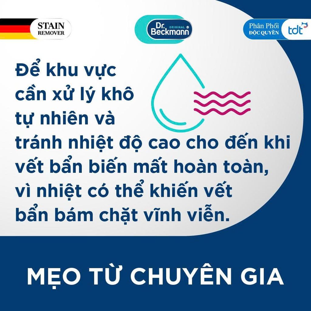 Dung dịch tẩy vết bẩn & khử mùi thú cưng Dr. Beckmann