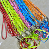  Dây dắt kèm vòng cổ họa tiết nhí cho thú cưng 