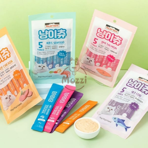 [Gói 5 thanh] Súp thưởng cho mèo Palmy Days