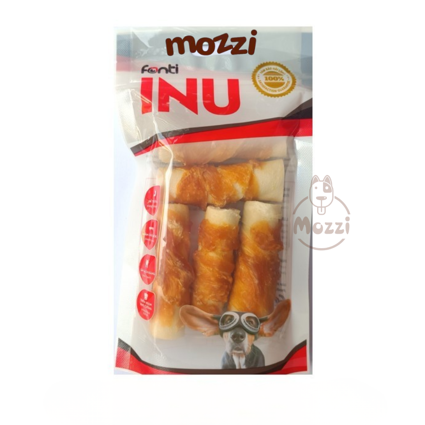 Bánh Thưởng Cho Chó Inu Fonti Gặm Sạch Răng Cho Chó