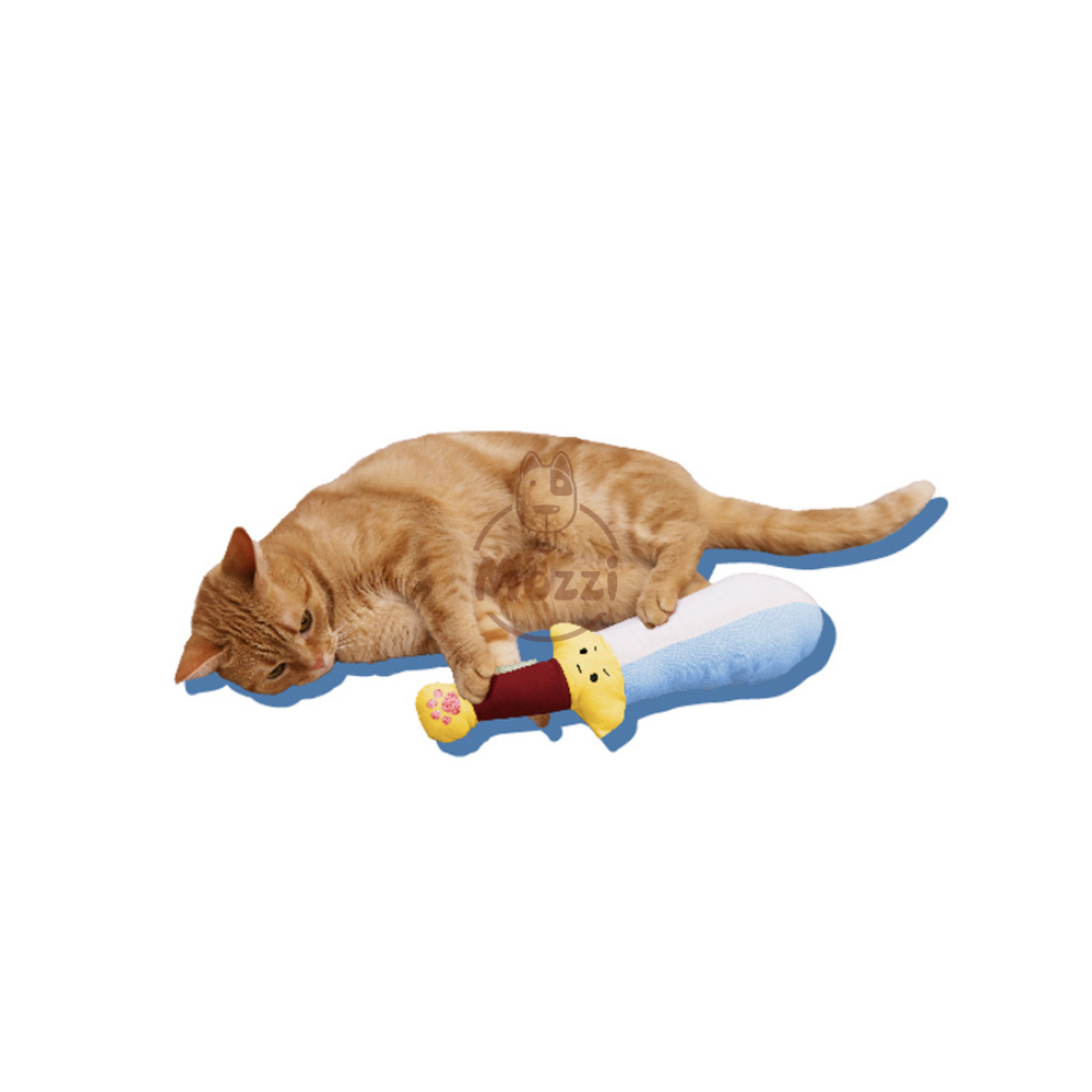 Đồ Chơi Gối Ôm Hình Cây Kiếm Hình Cây Chổi Cho Mèo CattyMan