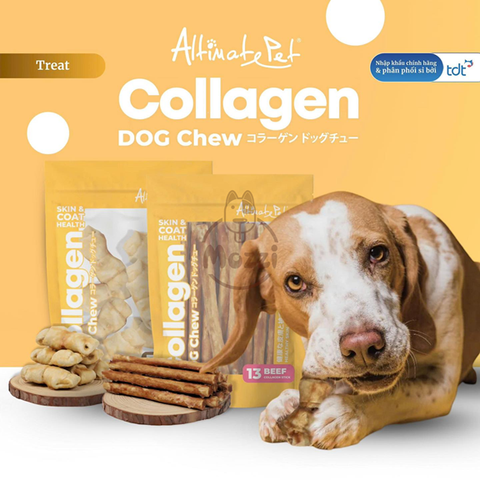  Snack cho chó Gặm sạch răng Collagen Altimate gói 90gr 