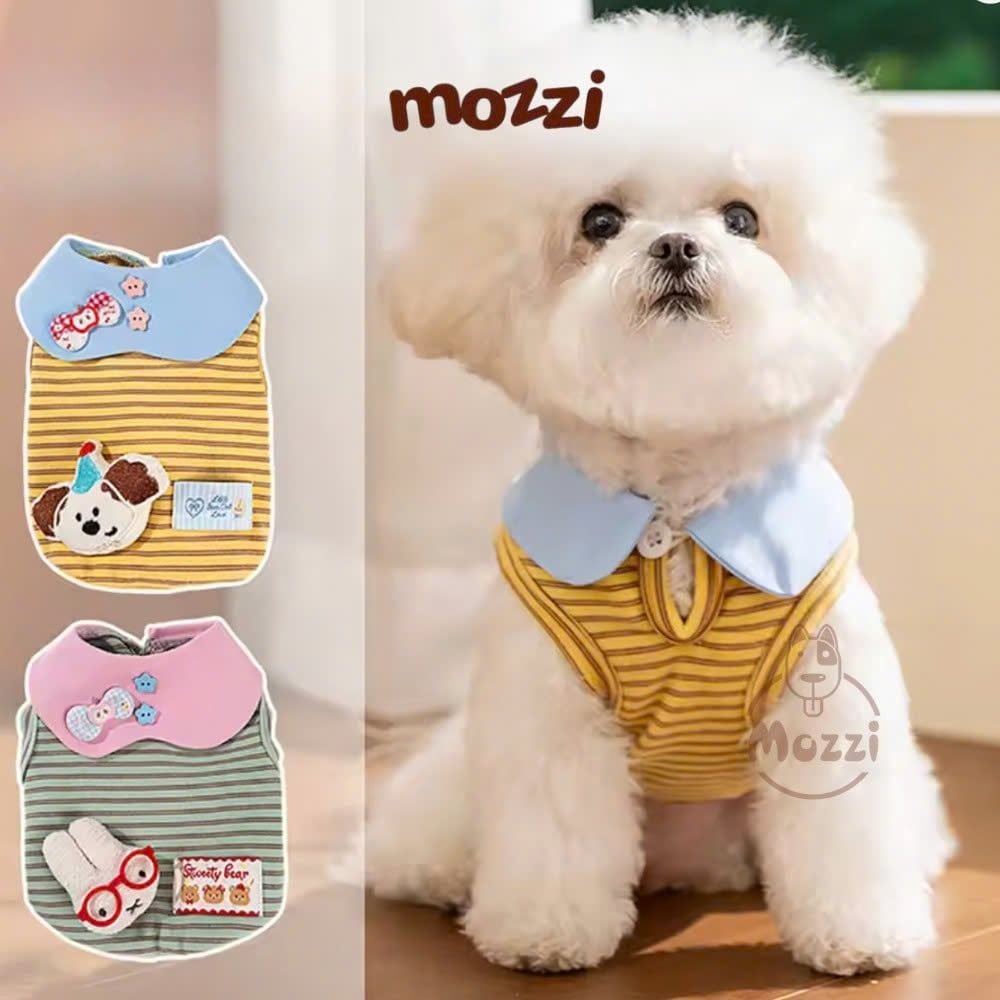 Áo Ba Lỗ Hình Thú Nổi HipiDog cho chó mèo