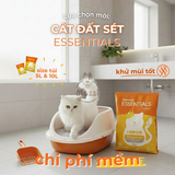  [Bịch 10L] Cát vệ sinh cho mèo Aatas Xi măng vón 