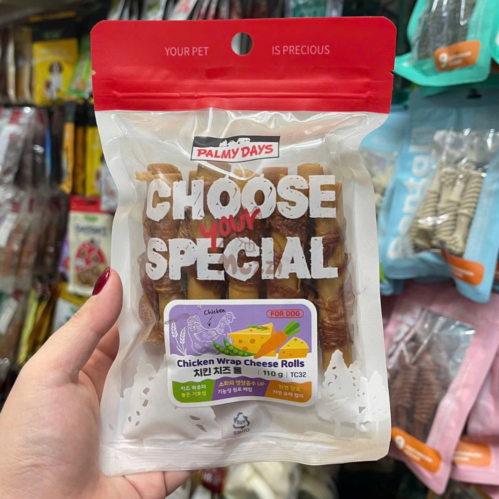 Snack gặm ăn vặt cho chó Palmy Days