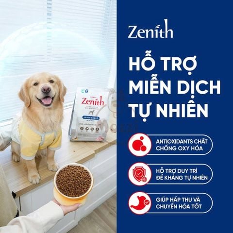 [500g - 1kg] Thức ăn hạt mềm Zenith Classic cho chó mọi lứa tuổi