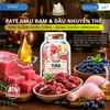Pate Catidea Cho Mèo Làm Từ Thịt Thật Cao Cấp Cùng Dầu Nhuyễn Thể Krill Oil