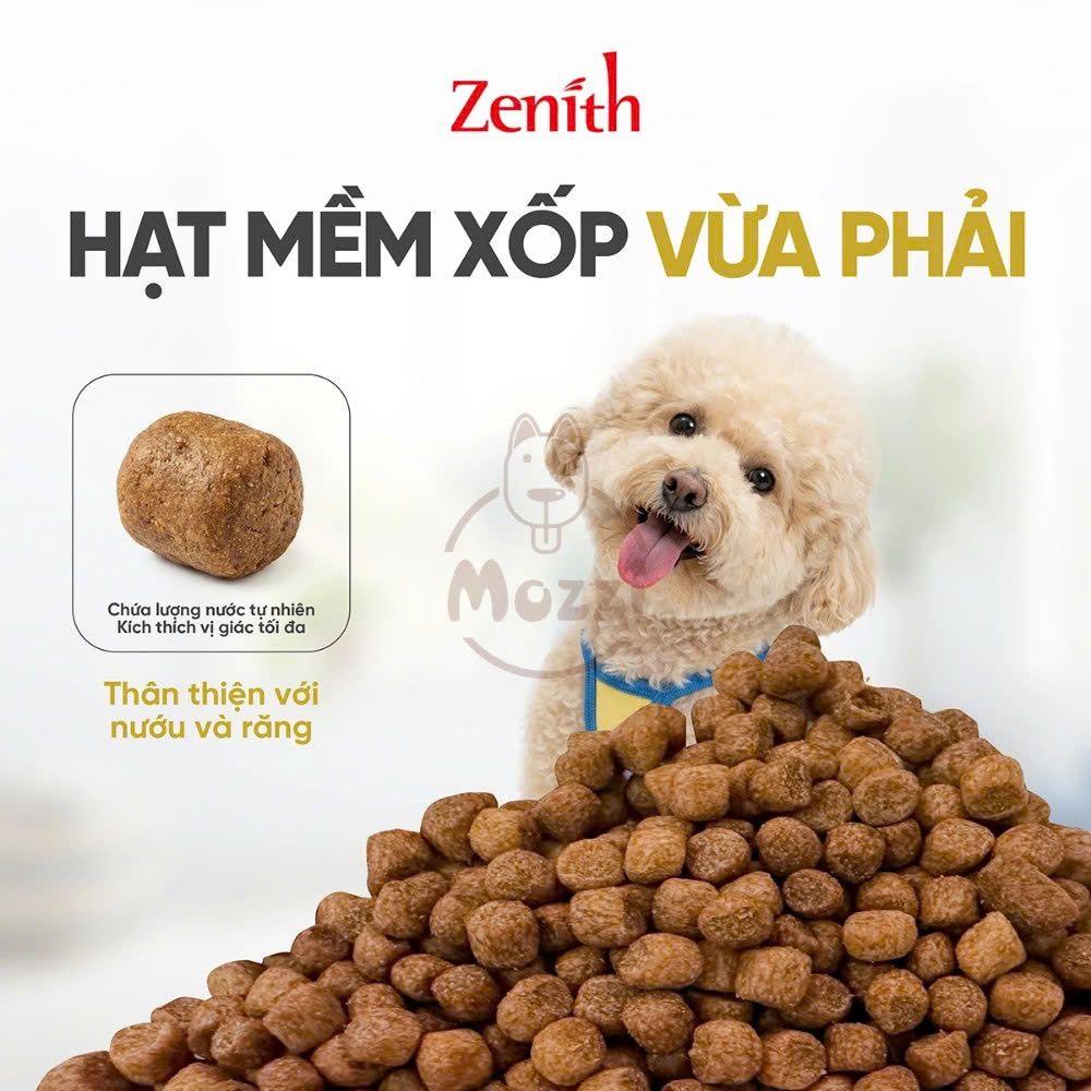 [500g - 1kg] Thức ăn hạt mềm Zenith Classic cho chó mọi lứa tuổi