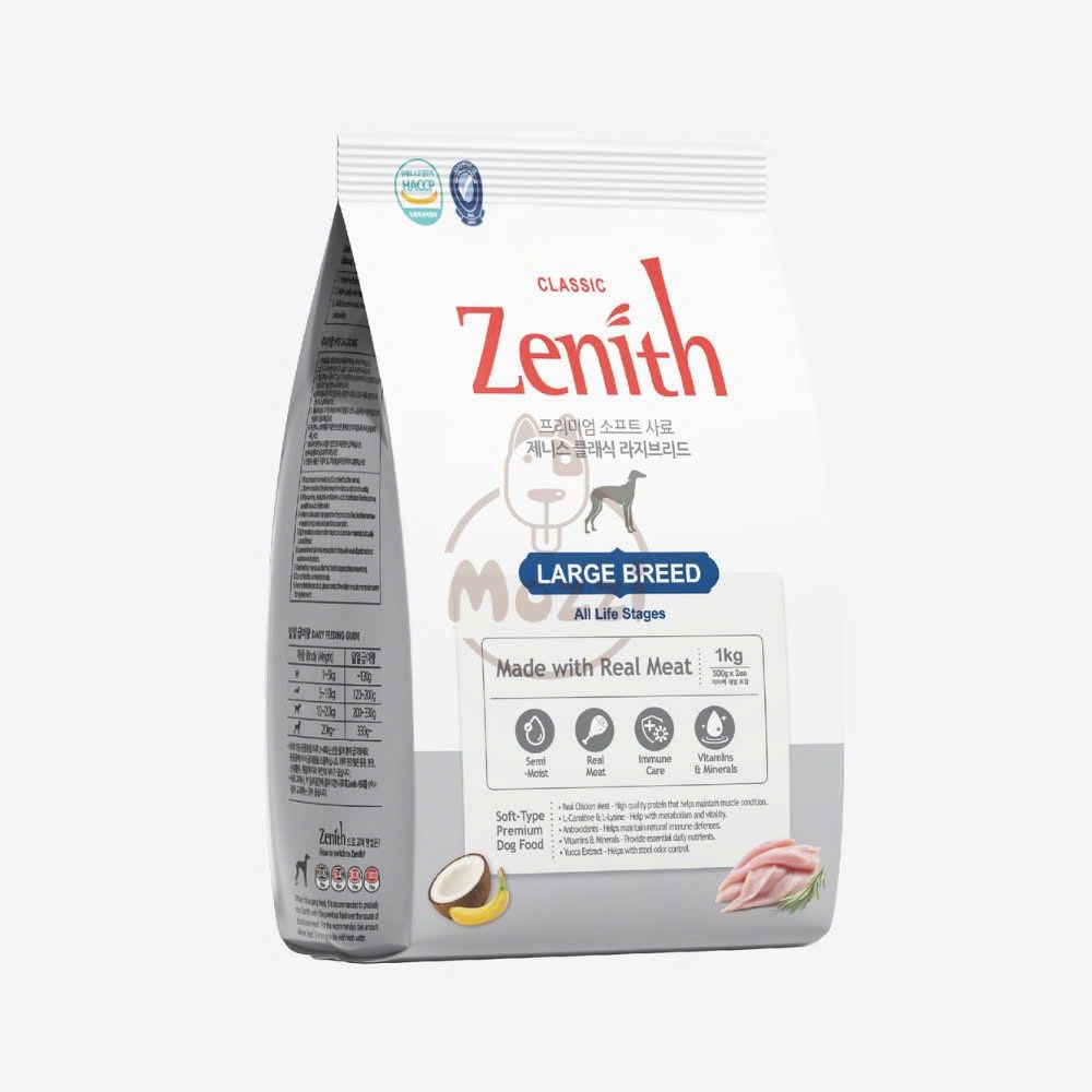 [500g - 1kg] Thức ăn hạt mềm Zenith Classic cho chó mọi lứa tuổi