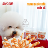 Snack cho chó Jireho Thanh da bò xoắn quấn gà