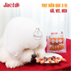 Snack cho chó Jireho Que xoắn 110gr hương gà sữa bơ đậu phộng