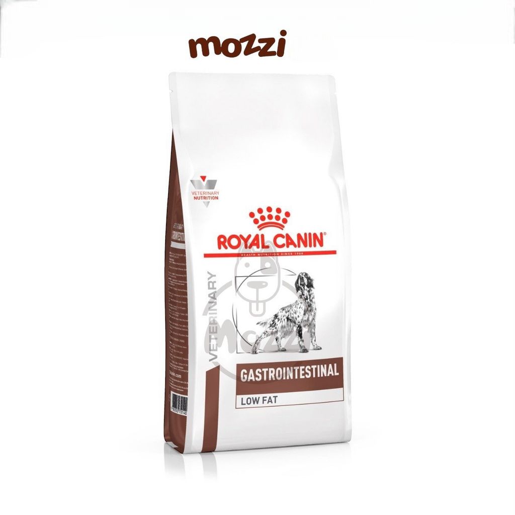 Thức ăn hạt Royal Canin Gastrointestinal, Low Fat và Pate Hỗ trợ tiêu hoá cho chó, thừa cân[2kg]